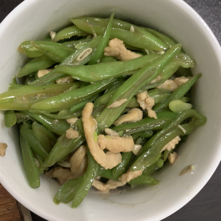 豆角肉丝的做法