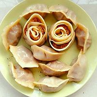 玫瑰煎饺&普通煎饺的做法图解14