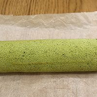 芋泥抹茶蛋糕卷的做法图解22