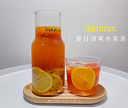 夏日清爽水果茶的做法