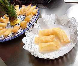 菠萝派 凤梨派 酥脆酸甜口 超薄的皮的做法