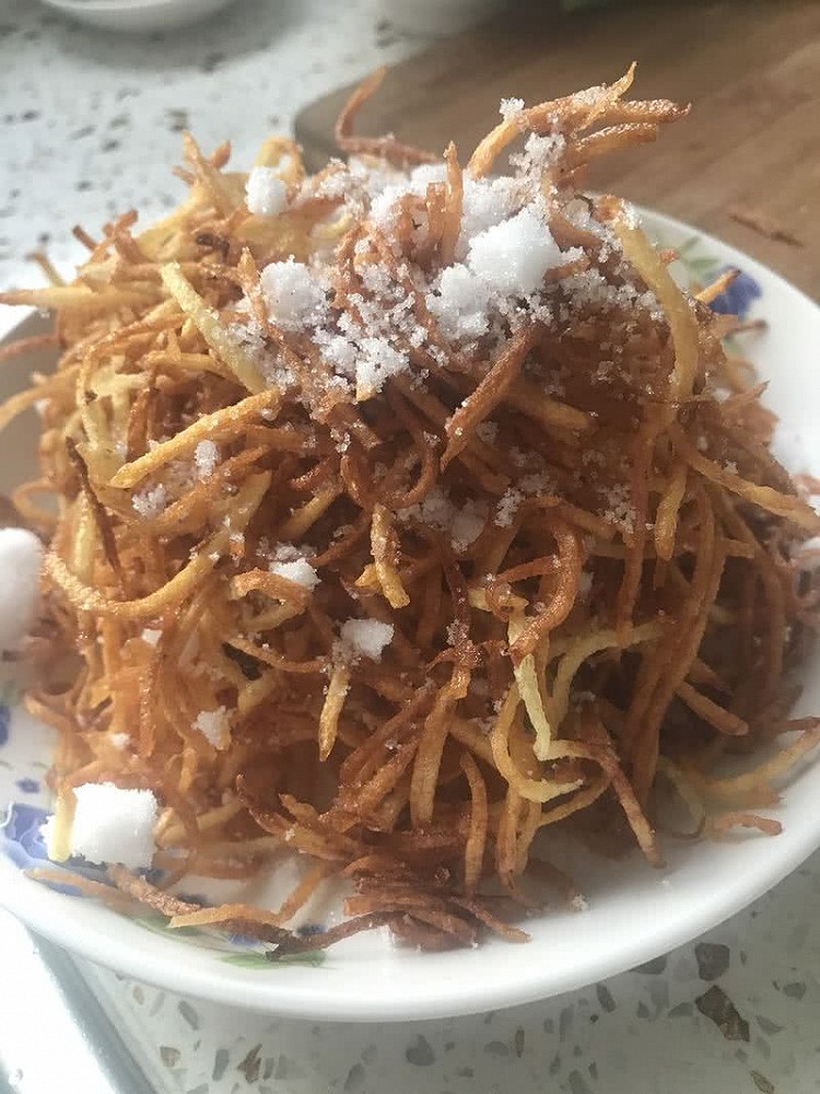 香炸土豆丝的做法
