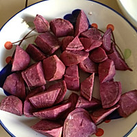 拔丝紫薯的做法图解2