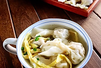鲜虾猪肉大云吞（懒人版）的做法