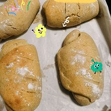 青稞面包（面包机辅助）