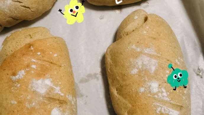 青稞面包（面包机辅助）