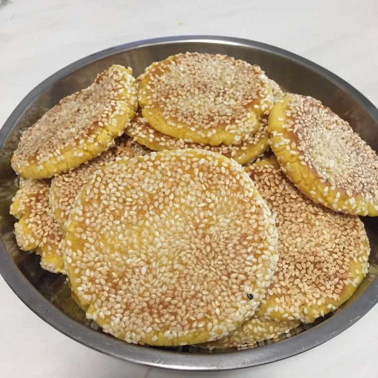 芝麻南瓜饼的做法