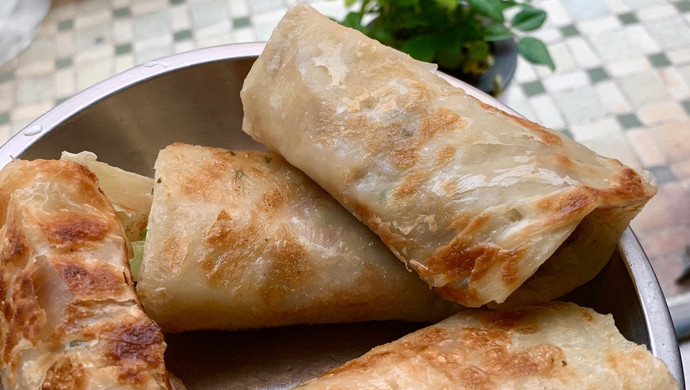 手抓饼卷