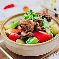 #一道菜表白豆果美食#土鸡炖土豆的做法图解16