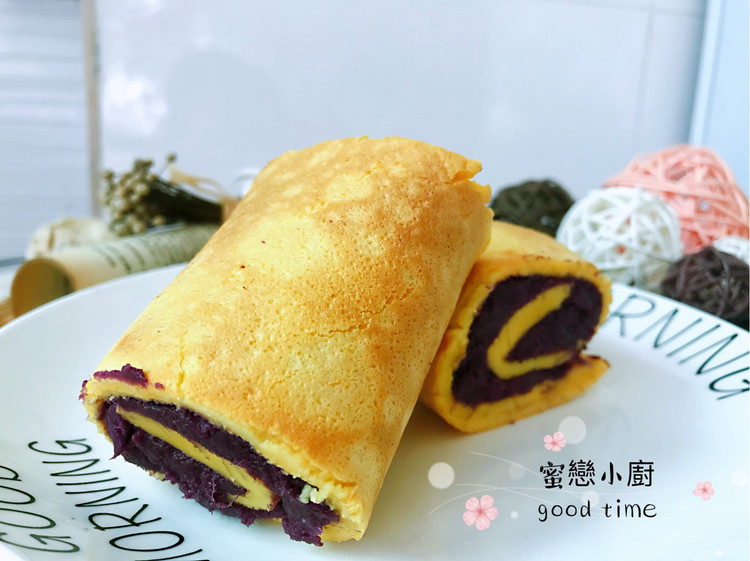 紫薯卷的做法