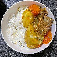 土豆排骨两吃咖喱味原味的做法图解10