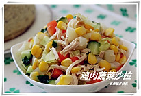 【多妈爱下厨】鸡肉蔬菜沙拉的做法