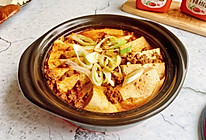 #暖冬酱在手，嗨吃部队锅#韩式辣豆腐锅的做法