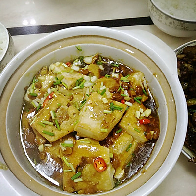 豆腐煎肉盅