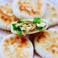 #憋在家里吃什么#韭菜扇贝馅饼的做法图解17