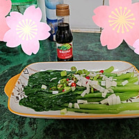 白灼菜心的做法图解2
