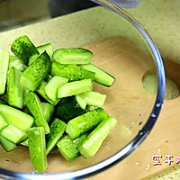 韩国黄瓜韭菜泡菜的做法图解6