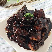 家常红烧排骨（不用炒糖色版）的做法图解7