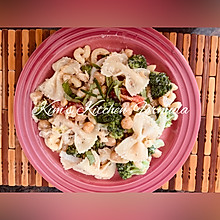 鹰嘴豆意面酸奶沙拉，酷夏凉面C位担当