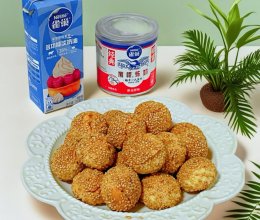 芝麻一口酥的做法