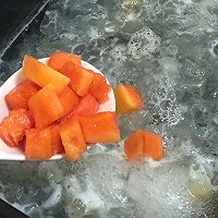 冰糖木瓜雪耳糖水的做法图解5