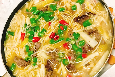 酸汤笋子牛肉