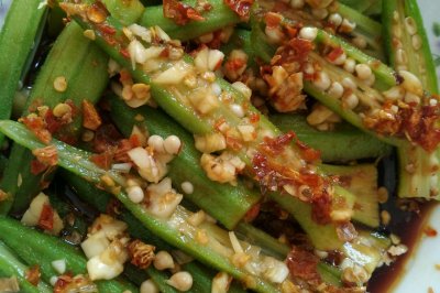 凉拌秋葵
