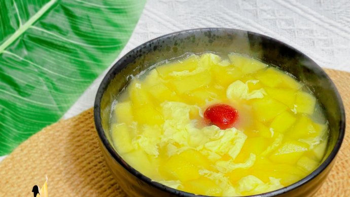 苹果蛋花汤