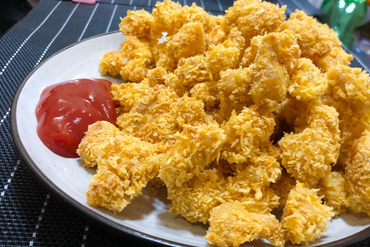 蒜香鸡米花（烤箱版）的做法