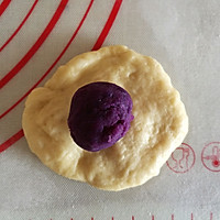 紫薯花朵面包的做法图解8