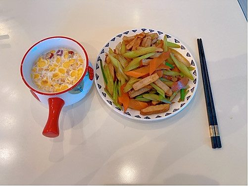 周末一个人的早餐的做法