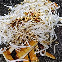 #吃出健康，解决假胖#春韭豆芽炒豆干的做法图解9