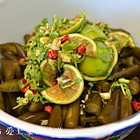 营养酸辣海藻笋的做法图解5