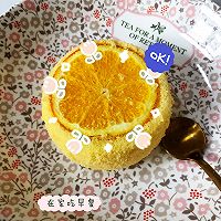 香橙口味蒸蛋糕的做法图解14