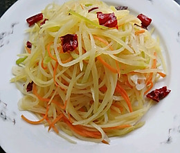炒土豆丝-酸辣的做法