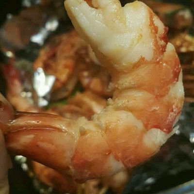 葱烤明虾