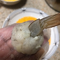 大虾新吃法-拉丝凤尾虾球的做法图解6
