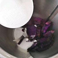 紫薯扭扭酥的做法图解3