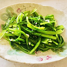 清炒油麦菜