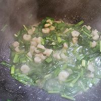 韭菜炒虾仁的做法图解5
