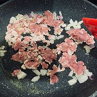 暖心大白泡澡（奶香肉酱芝士饭）的做法图解10