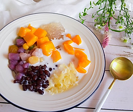 集颜值与营养于一身的芋圆，水果捞的做法