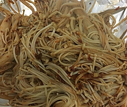 烤金针菇的做法