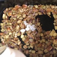 #冰箱剩余食材大改造#肉炒茄丁的做法图解10