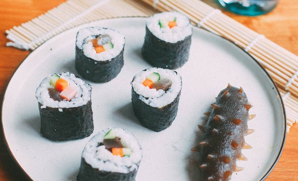 简单美味-海参寿司的做法