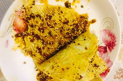 自制豆皮辣条