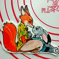 #疯狂动物城#尼克与朱迪饼干的做法图解4