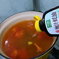 #加油 塞内加尔#番茄鲜虾面的做法图解5