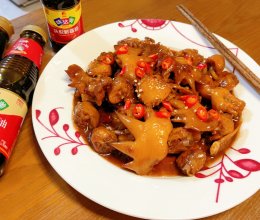 #味达美年味小馆#年夜饭-吉祥三宝-红焖鸡三件的做法