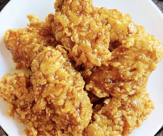 黄油蜂蜜炸翅的做法